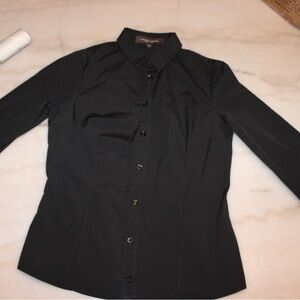 Carolina Herrera New York Black Blouse